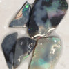 14.50 Cts Australian Black Opal Rough Rubs Lightning Ridge Parcel