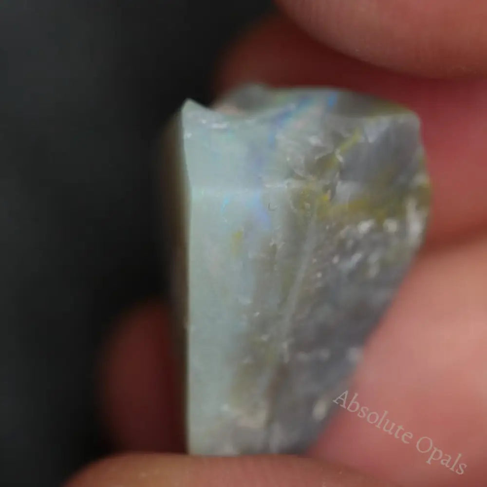 14.50Cts Australian Opal Rough Lightning Ridge Polished Specimen