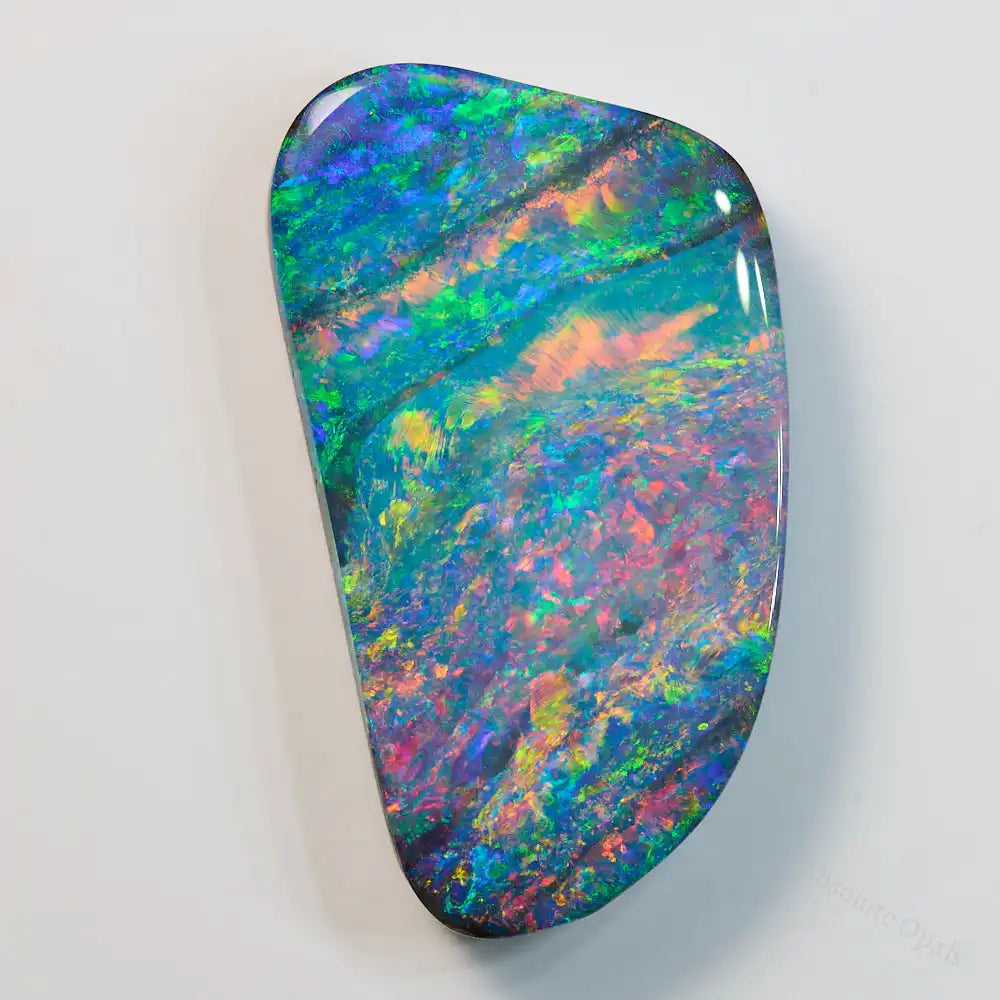 14.67 cts Boulder Opal Cut Stone Boulder Opal