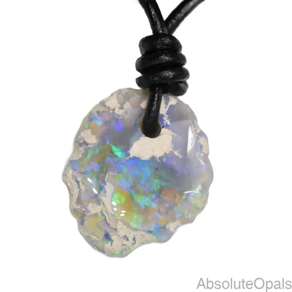 Australian Opal Pendant Necklace