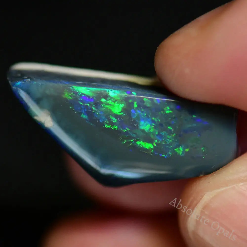 14.95 Cts Australian Opal Rough Lightning Ridge Polished Specimen
