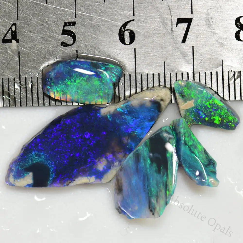 15.4 Cts Australian Rough Opal Parcel Rubs Lightning Ridge Cmr