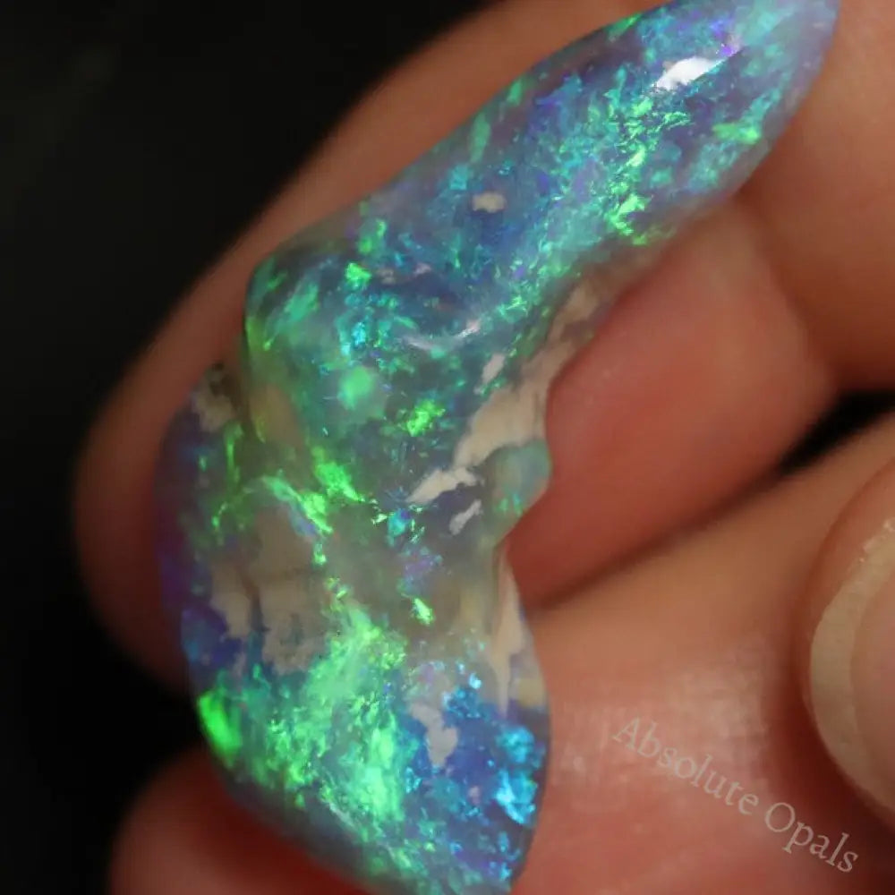 15.55 Cts Australian Lightning Ridge Opal Gem Rough For Carving