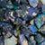 black rough opal
