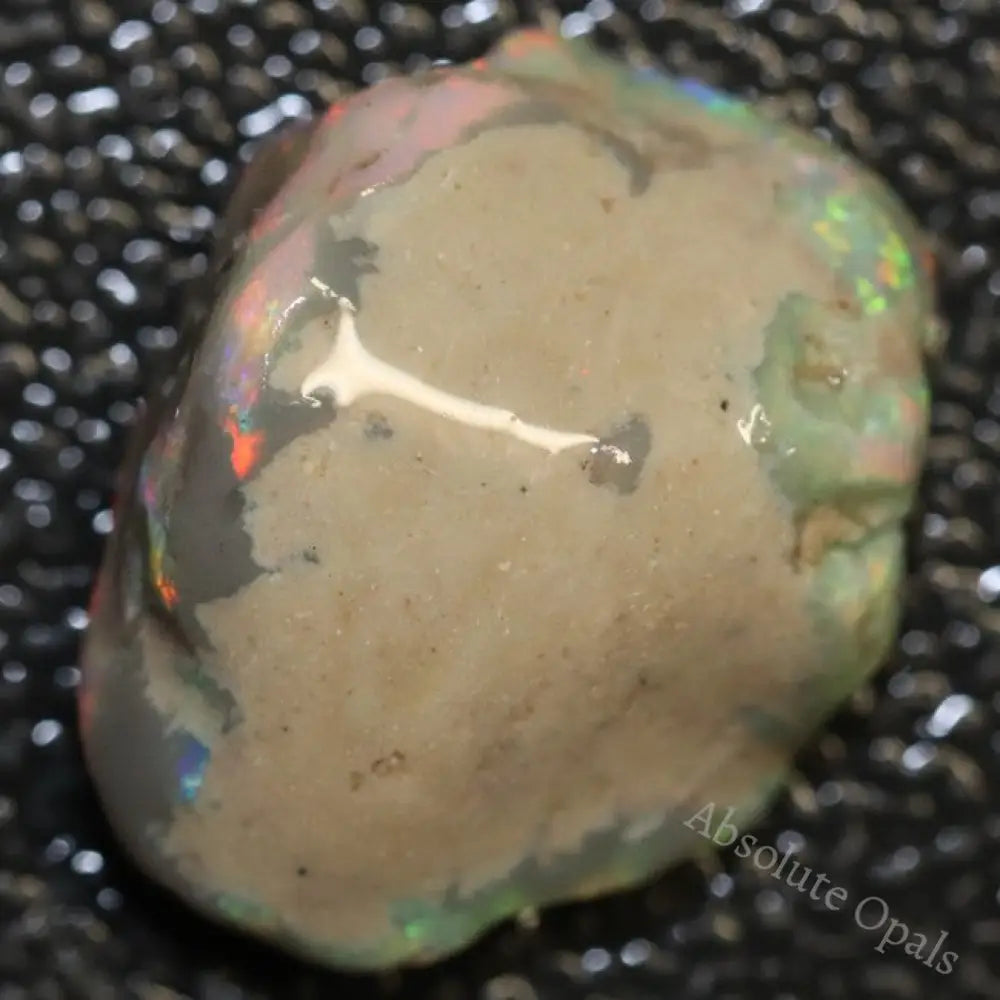 16.10 Cts Australian Lightning Ridge Red Opal Rough For Carving