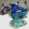 16.9 Cts Australian Black Opal Rough Parcel Lightning Ridge Rubs Cmr