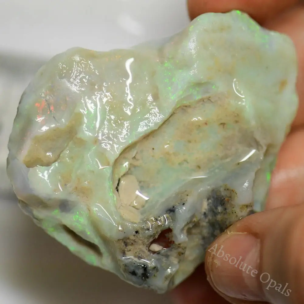 167 Cts Australian Rough Opal Lightning Ridge For Carving