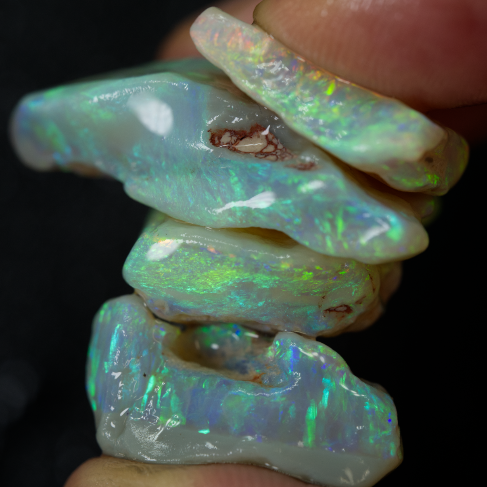 rough opal parcel