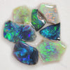 17.0 Cts Australian Rough Opal Parcel Rubs Lightning Ridge Cmr