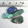Rough Black Opal Rubs Parcel Lightning Ridge