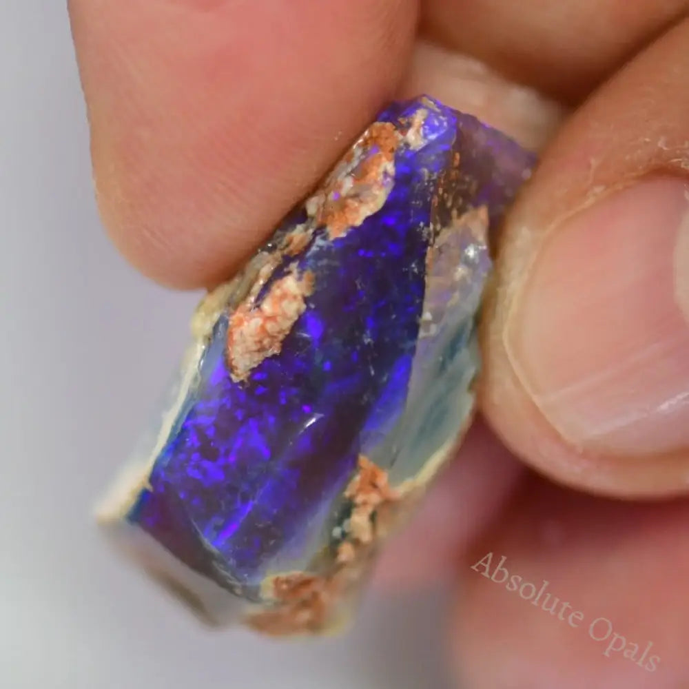 Lightning Ridge Rough 17 cts Australian Rough Opal Lightning Ridge - Absolute Opals & Gems