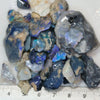 173 cts Rough Black Opal Parcel Lightning Ridge - Potch and Colour CMR Rough Opal