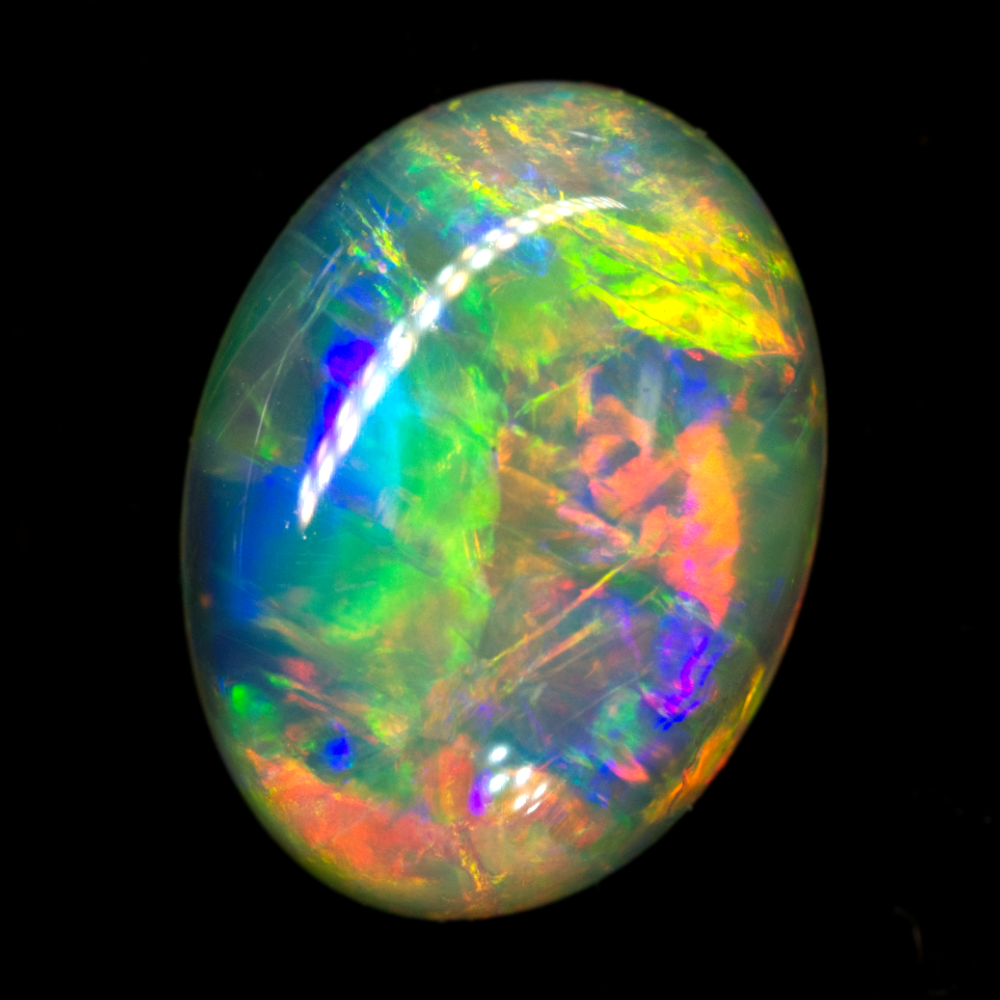 light opal stone