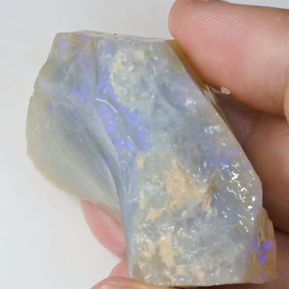 174 cts Australian Rough Opal Lightning Ridge -Purple Rough Opal