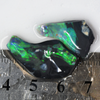 loose rough  black opal