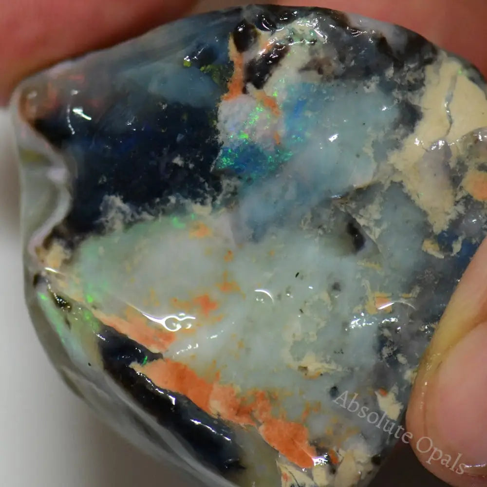 178 Cts Australian Rough Opal Lightning Ridge For Carving