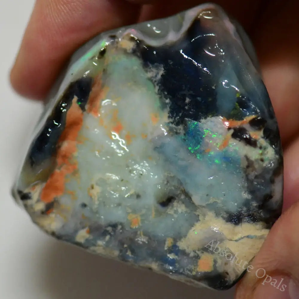 178 Cts Australian Rough Opal Lightning Ridge For Carving