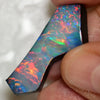 18.0 Cts Australian Opal Doublet Stone Rub Lightning Ridge -Unpolished