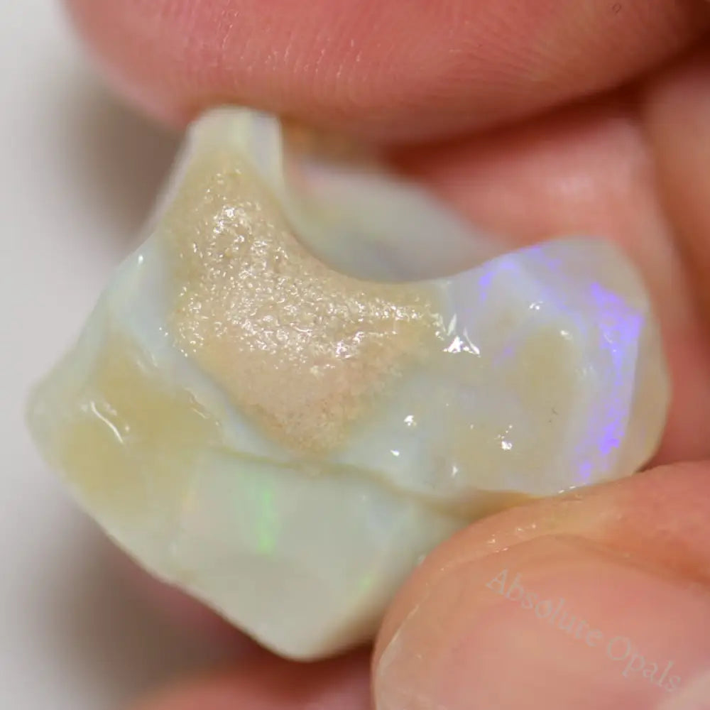 18.80 Cts Australian Rough Opal For Carving Lightning Ridge Single