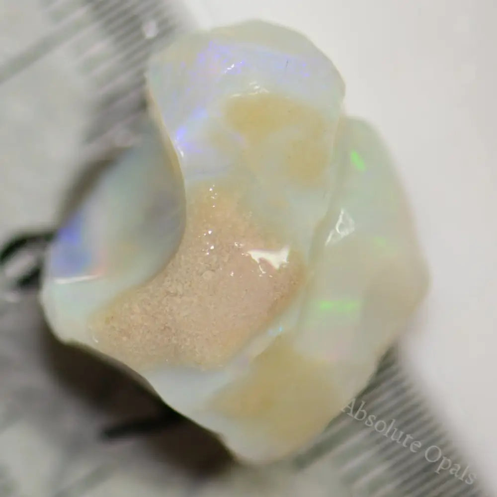 18.80 Cts Australian Rough Opal For Carving Lightning Ridge Single