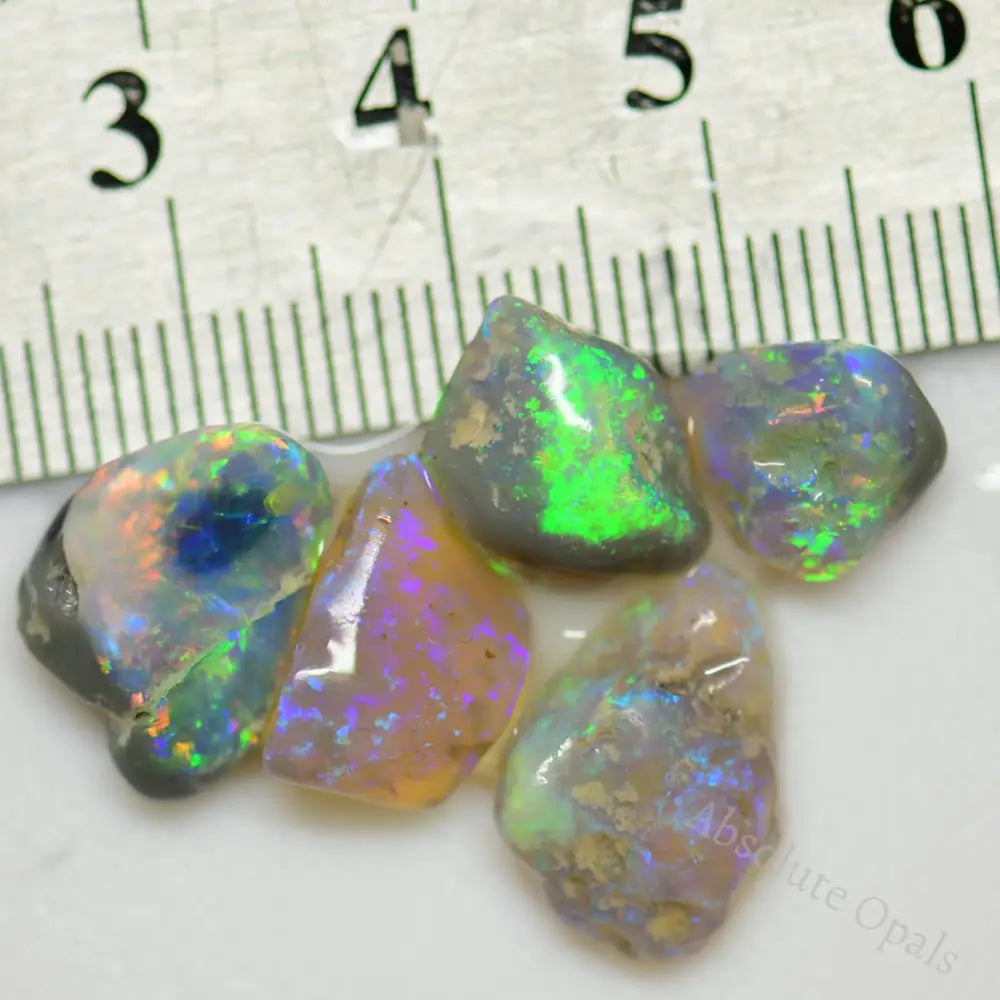 18.85 Cts Australian Rough Opal Parcel Lightning Ridge