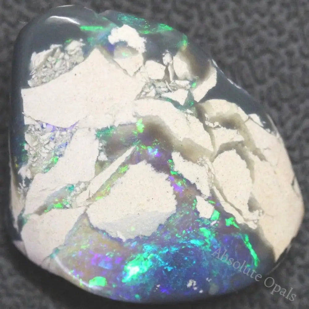 18.9 Cts Australian Opal Rough Lightning Ridge Polished Specimen Solid