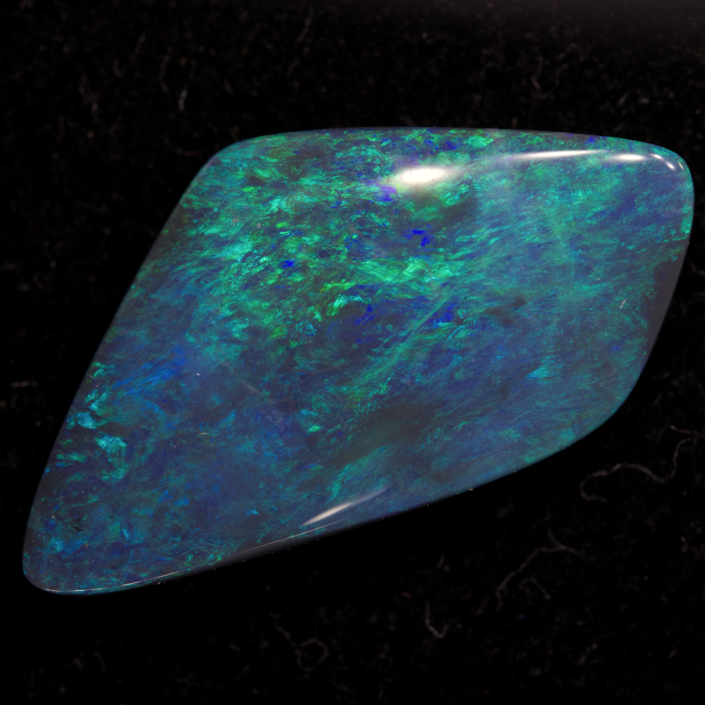 Australian Black Opal Solid Lightning Ridge Stone CMR