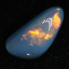 0.86 cts Australian Dark Opal Solid Lightning Ridge Stone