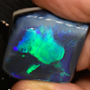 rough green opal