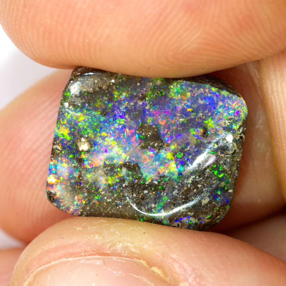 Australian Boulder Opal Cut Stone