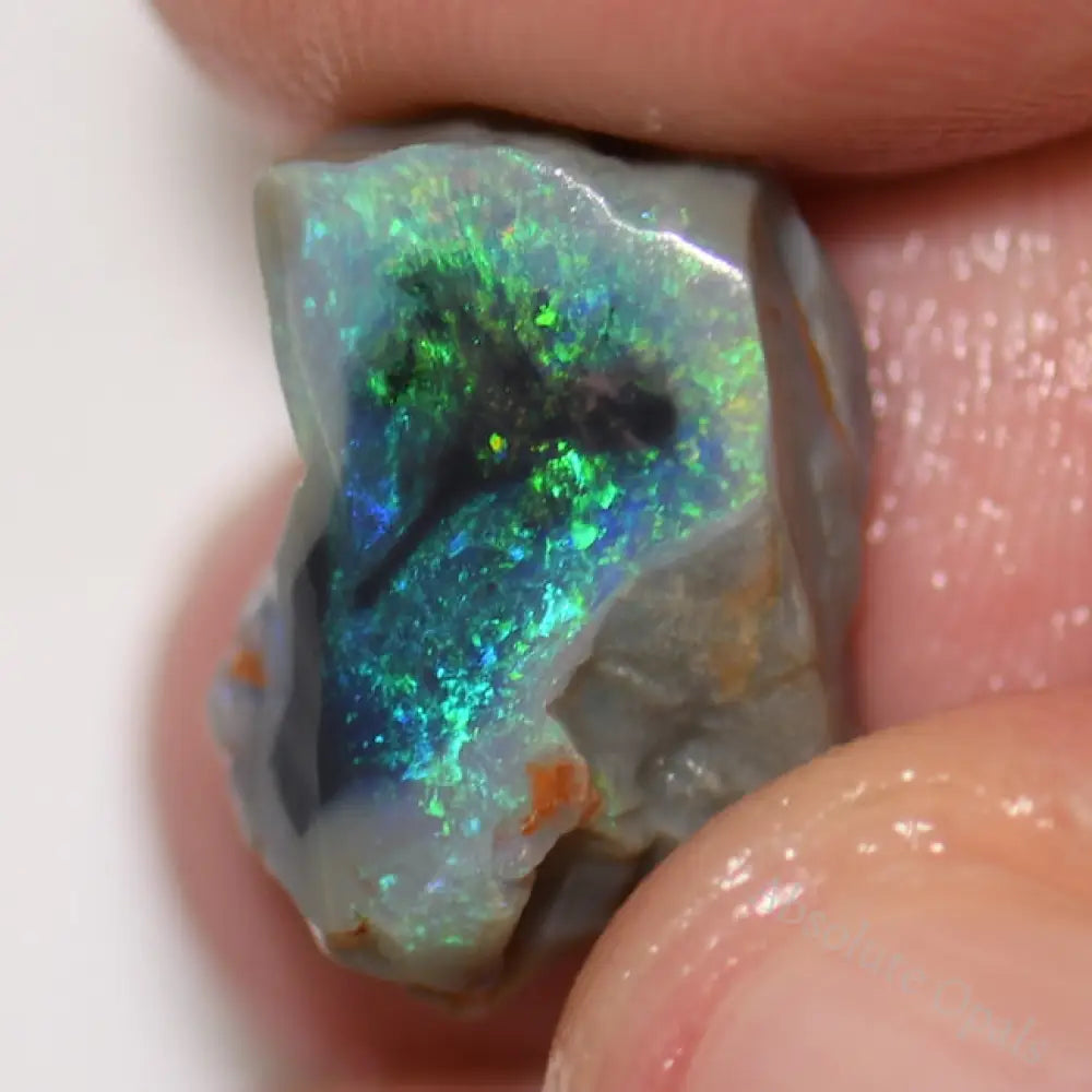19.1 Cts Australian Rough Opal Parcel Rubs Lightning Ridge Cmr