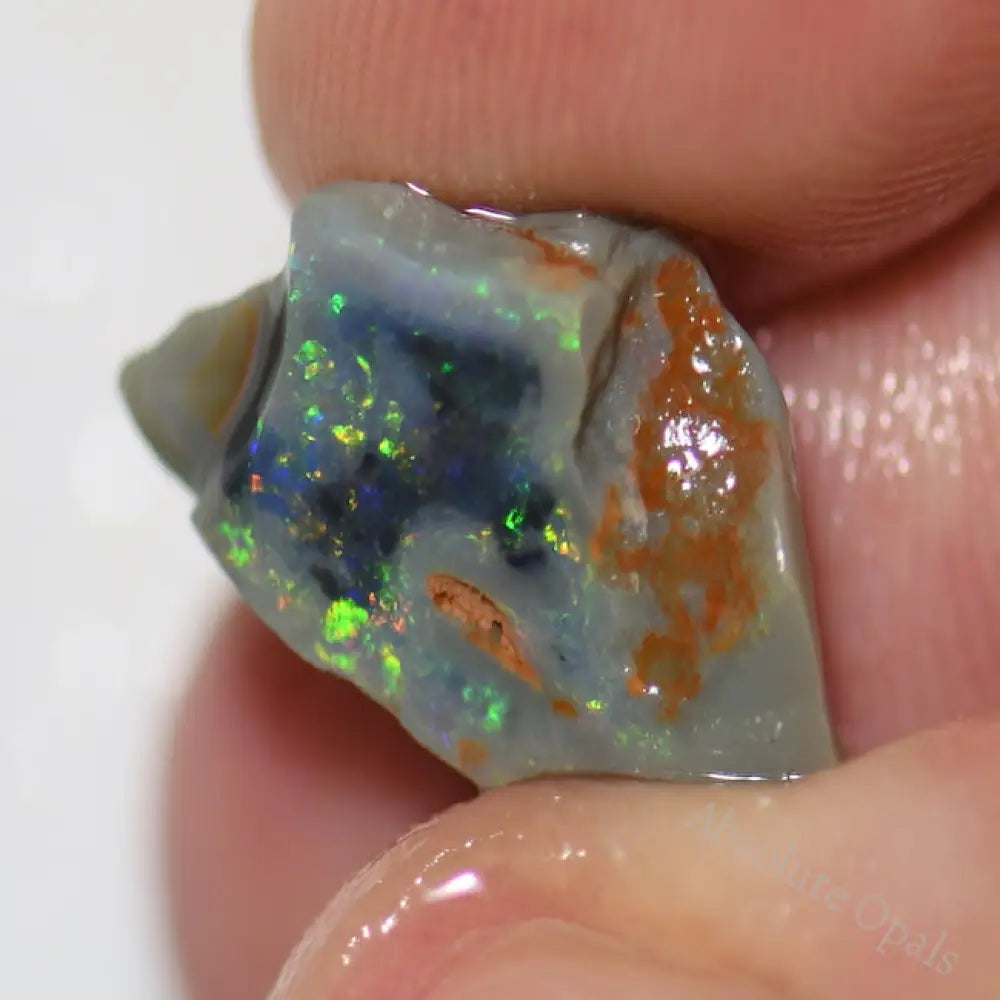 19.1 Cts Australian Rough Opal Parcel Rubs Lightning Ridge Cmr