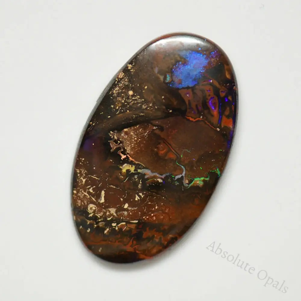 19.35 Cts Australian Boulder Opal Cut Stone