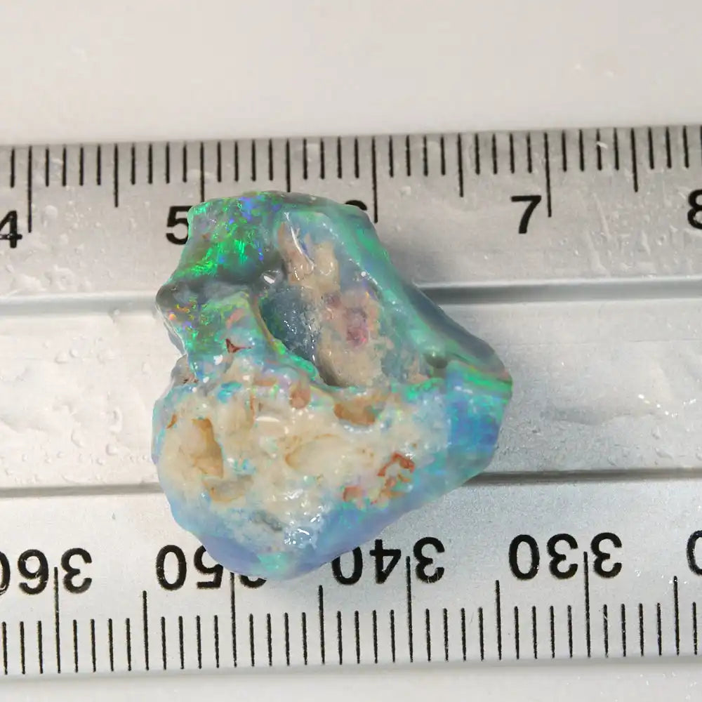 19.6 cts Rough Opal Lightning Ridge for Carving Rough Opal