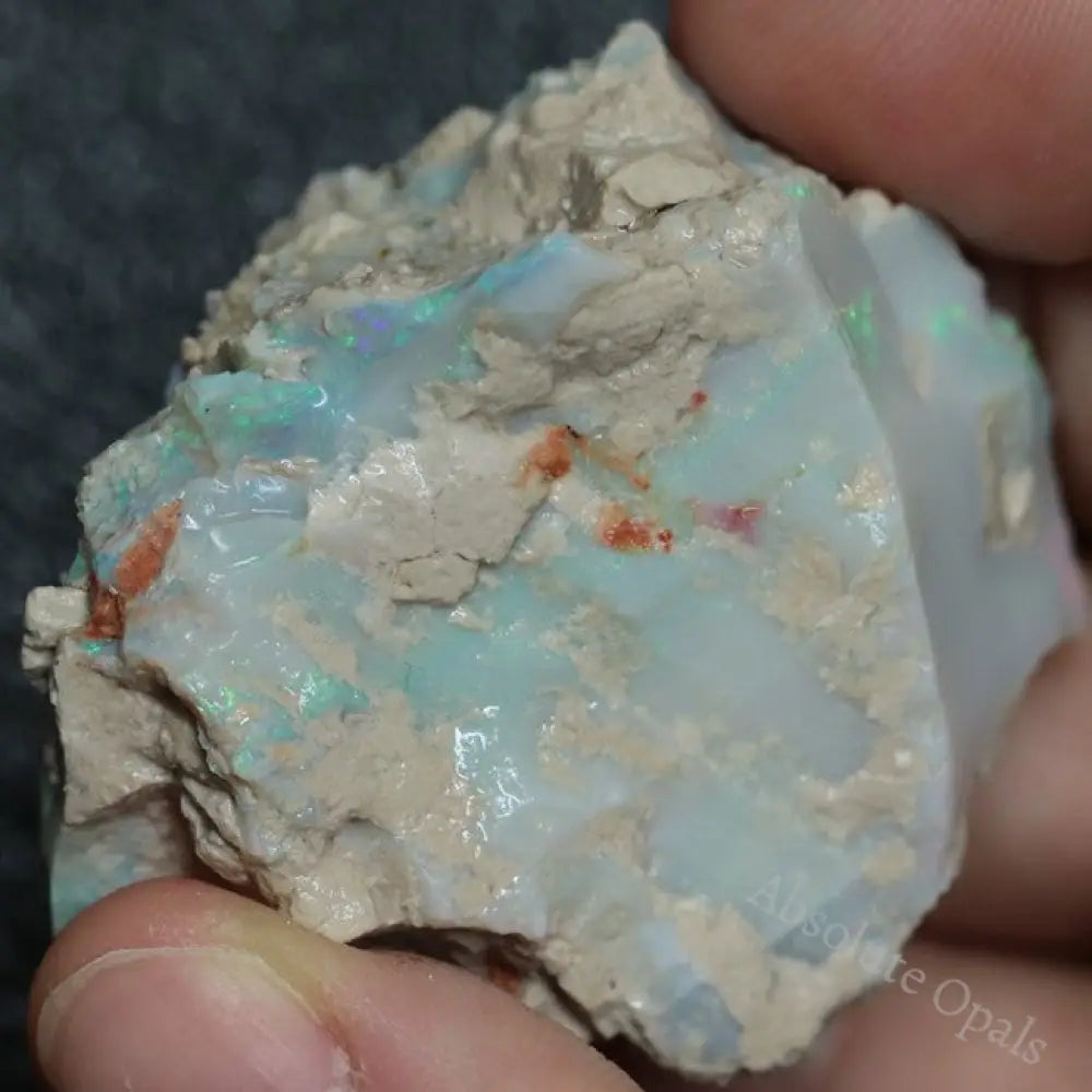 192.40 Cts Single Opal Rough For Carving 45.8X37.3X26.5Mm
