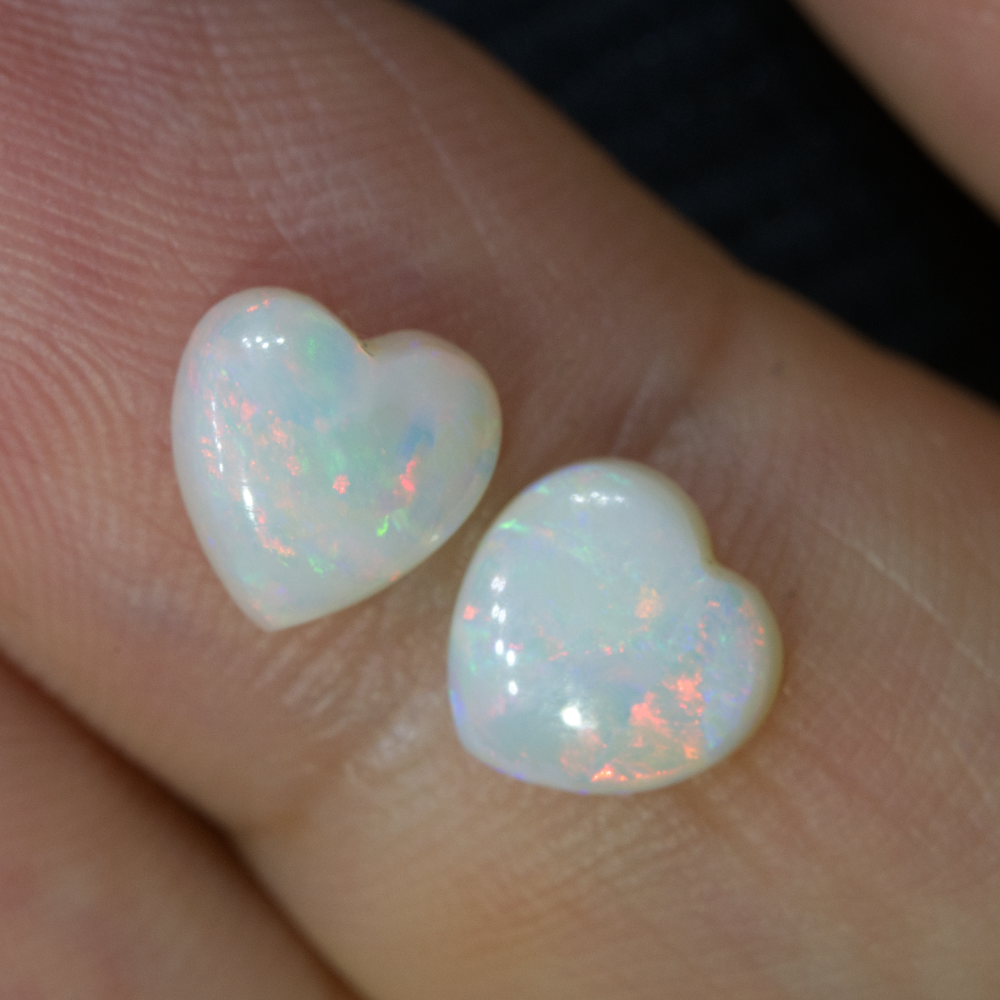 Solid light opal