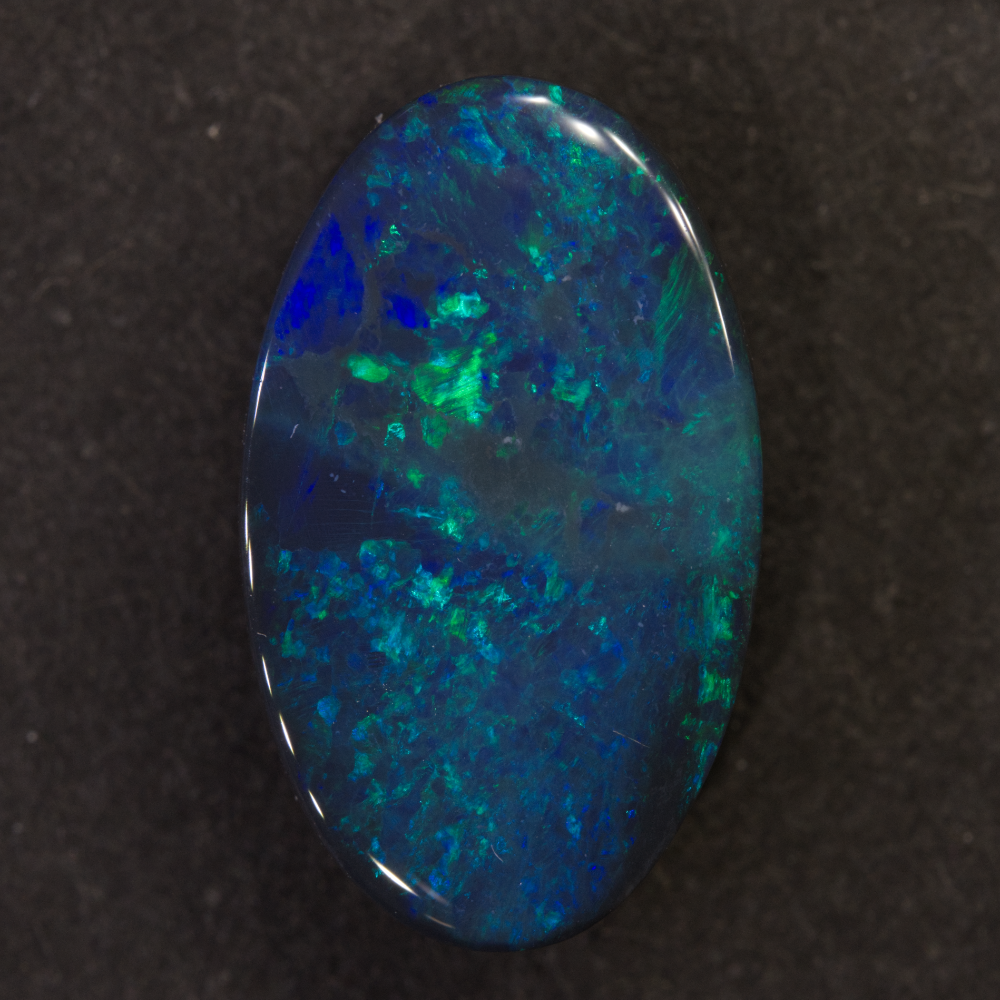 Australian black opal