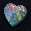 Solid opal stone