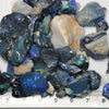 Rough Black Opal Parcel Lightning Ridge - Potch and Colour 