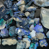 198 cts Rough Black Opal Parcel Lightning Ridge - Potch and Colour CMR Rough Opal