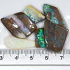 Boulder Opal Rough Parcel Rubs