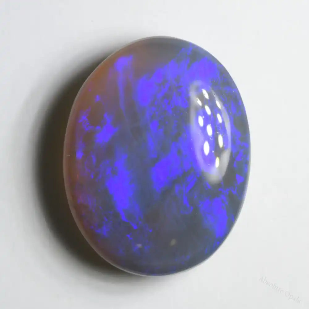 2.00 cts Black Opal Lightning Ridge Solid Stone Black Opal