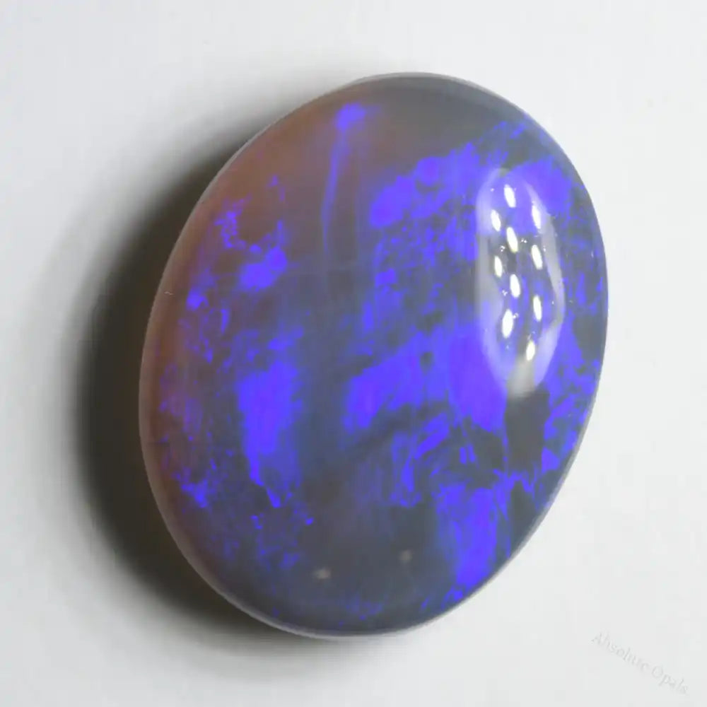 2.00 cts Black Opal Lightning Ridge Solid Stone Black Opal