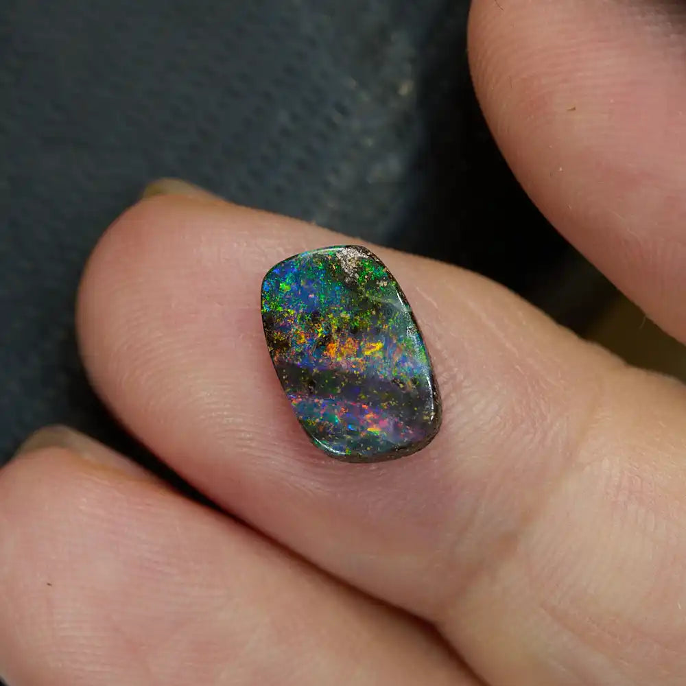 2.02 cts Boulder Opal Cut Stone Boulder Opal
