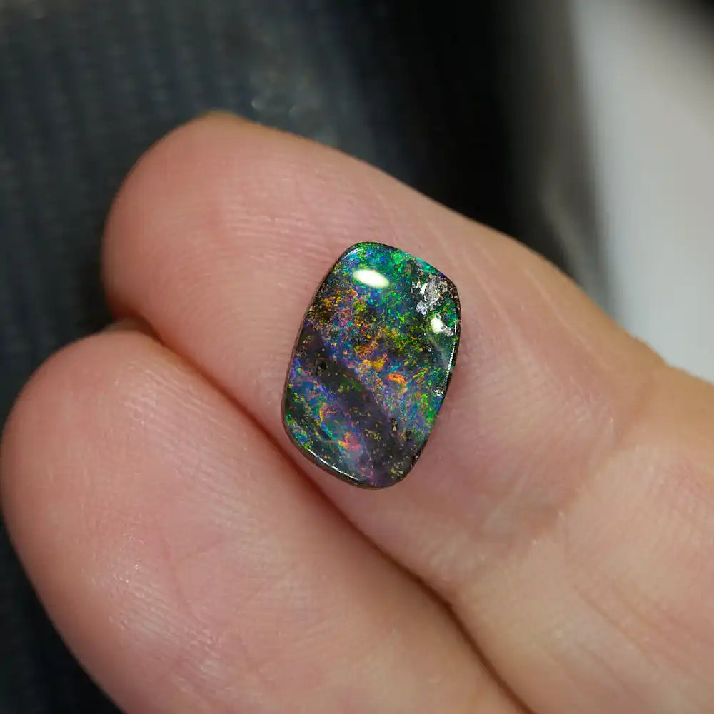 2.02 cts Boulder Opal Cut Stone Boulder Opal