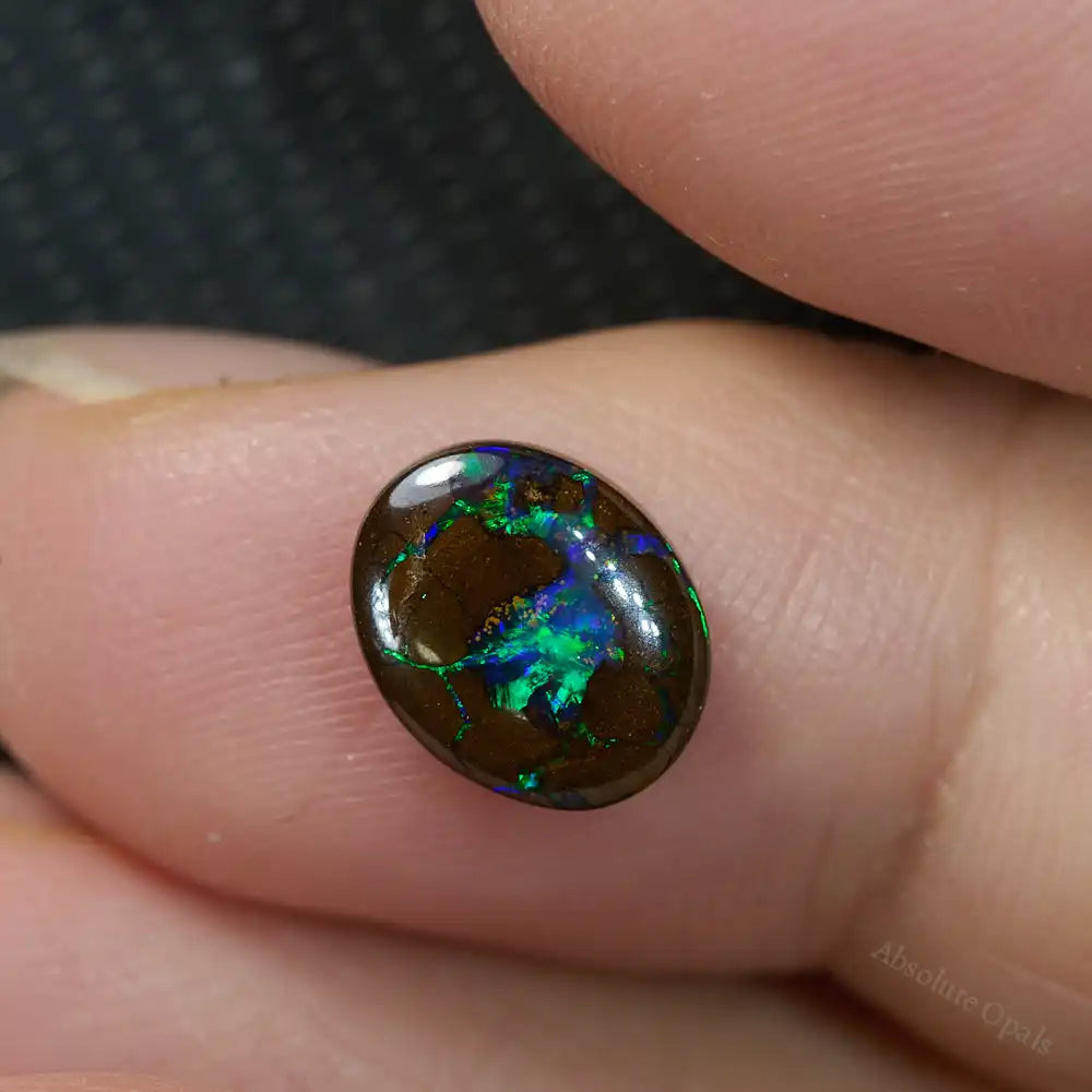 2.22 cts Boulder Opal Cut Stone Boulder Opal