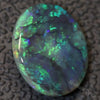 2.24 Cts Australian Black Opal Lightning Ridge Solid Gem Stone Cabochon