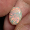 2.25 Cts Australian Lightning Ridge Semi Black Solid Opal