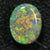 2.30 Cts Australian Black Opal Solid Stone Lightning Ridge