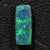 2.64 Cts Australian Black Opal Solid Lightning Ridge/ Double-Sided